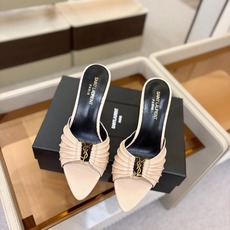 YSL「SAINT LAURENT*」 夏季新品 金属头优雅大气高跟凉鞋——————————全新春夏系列 YSL「SAINT LAURENT*」 夏季新品 金属头优雅大气高跟凉鞋——————————全新春夏系列