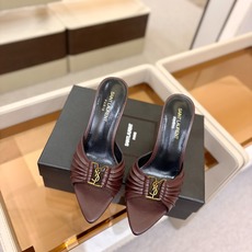 YSL「SAINT LAURENT*」 夏季新品 金属头优雅大气高跟凉鞋——————————全新春夏系列 YSL「SAINT LAURENT*」 夏季新品 金属头优雅大气高跟凉鞋——————————全新春夏系列