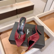 YSL「SAINT LAURENT*」 夏季新品 金属头优雅大气高跟凉鞋——————————全新春夏系列 YSL「SAINT LAURENT*」 夏季新品 金属头优雅大气高跟凉鞋——————————全新春夏系列