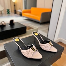 YSL「SAINT LAURENT*」 夏季新品 尖头优雅大气高跟拖鞋 —————————— 尖头设计拉长腿部线条, YSL「SAINT LAURENT*」 夏季新品 尖头优雅大气高跟拖鞋 —————————— 尖头设计拉长腿部线条,