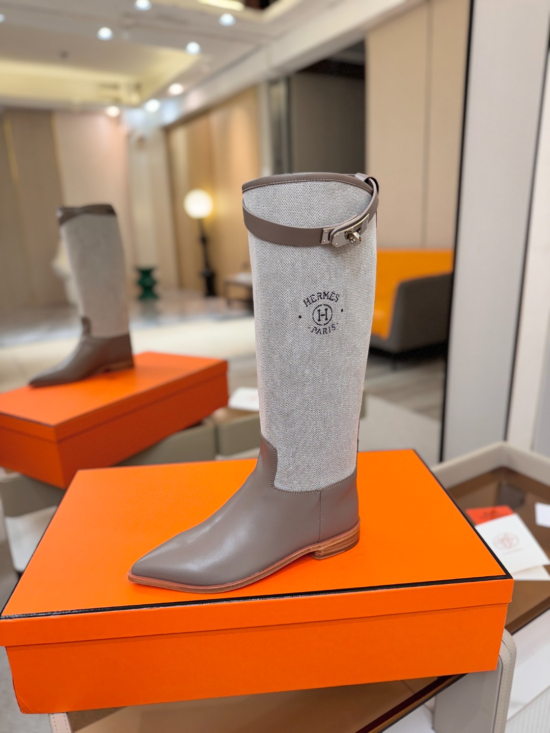 Hermes🐴 高级辣妹kelly Jumping骑士靴顶级牛品匠心好货!!经典再现拒绝不了的款式谁穿都好看      