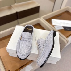 (情侣款) SAINT LAURENT/圣罗兰新款褶皱乐福鞋系列🤝🤝 YSL女孩的松弛感真的被狠狠拿捏 简直是高级感作弊 (情侣款) SAINT LAURENT/圣罗兰新款褶皱乐福鞋系列🤝🤝 YSL女孩的松弛感真的被狠狠拿捏 简直是高级感作弊