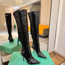 Balenciaga巴黎世家 Cagole 高筒靴 多色重工铆钉尖头过膝长靴✨ 多款鲜亮配色随心挑选,亮面皮质高级吸睛 Balenciaga巴黎世家 Cagole 高筒靴 多色重工铆钉尖头过膝长靴✨ 多款鲜亮配色随心挑选,亮面皮质高级吸睛