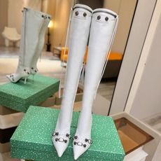 Balenciaga巴黎世家 Cagole 高筒靴 多色重工铆钉尖头过膝长靴✨ 多款鲜亮配色随心挑选,亮面皮质高级吸睛 Balenciaga巴黎世家 Cagole 高筒靴 多色重工铆钉尖头过膝长靴✨ 多款鲜亮配色随心挑选,亮面皮质高级吸睛