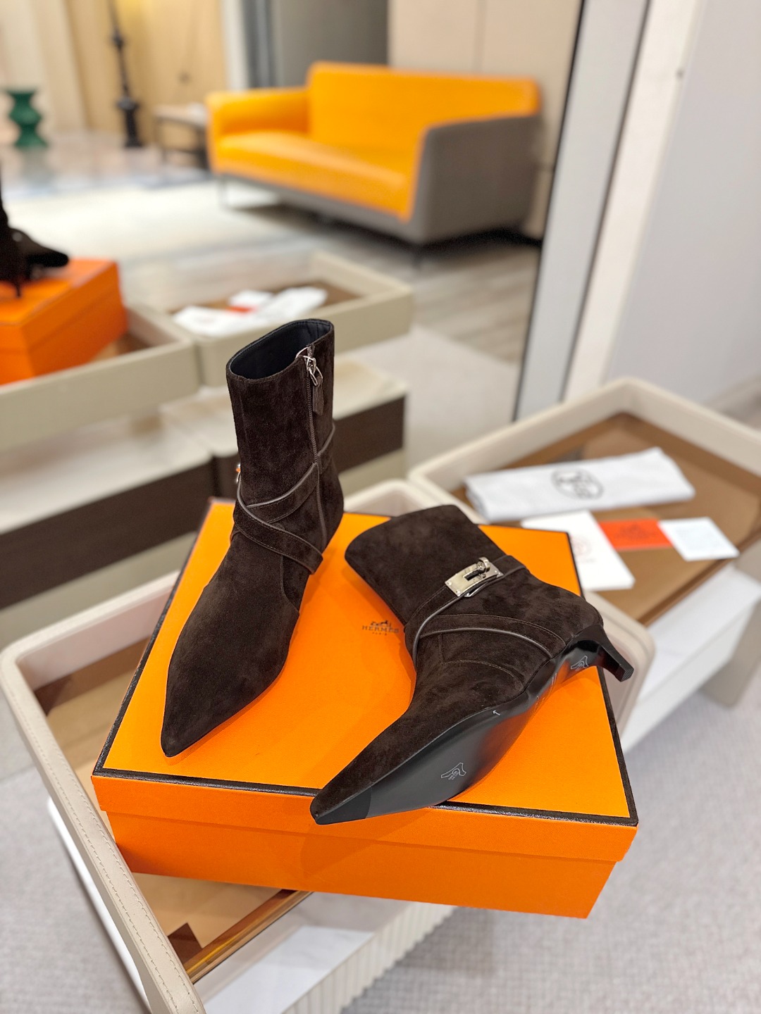 Hermes🐴 高级辣妹kelly Jumping骑士靴顶级牛品匠心好货!!经典再现拒绝不了的款式谁穿都好看      