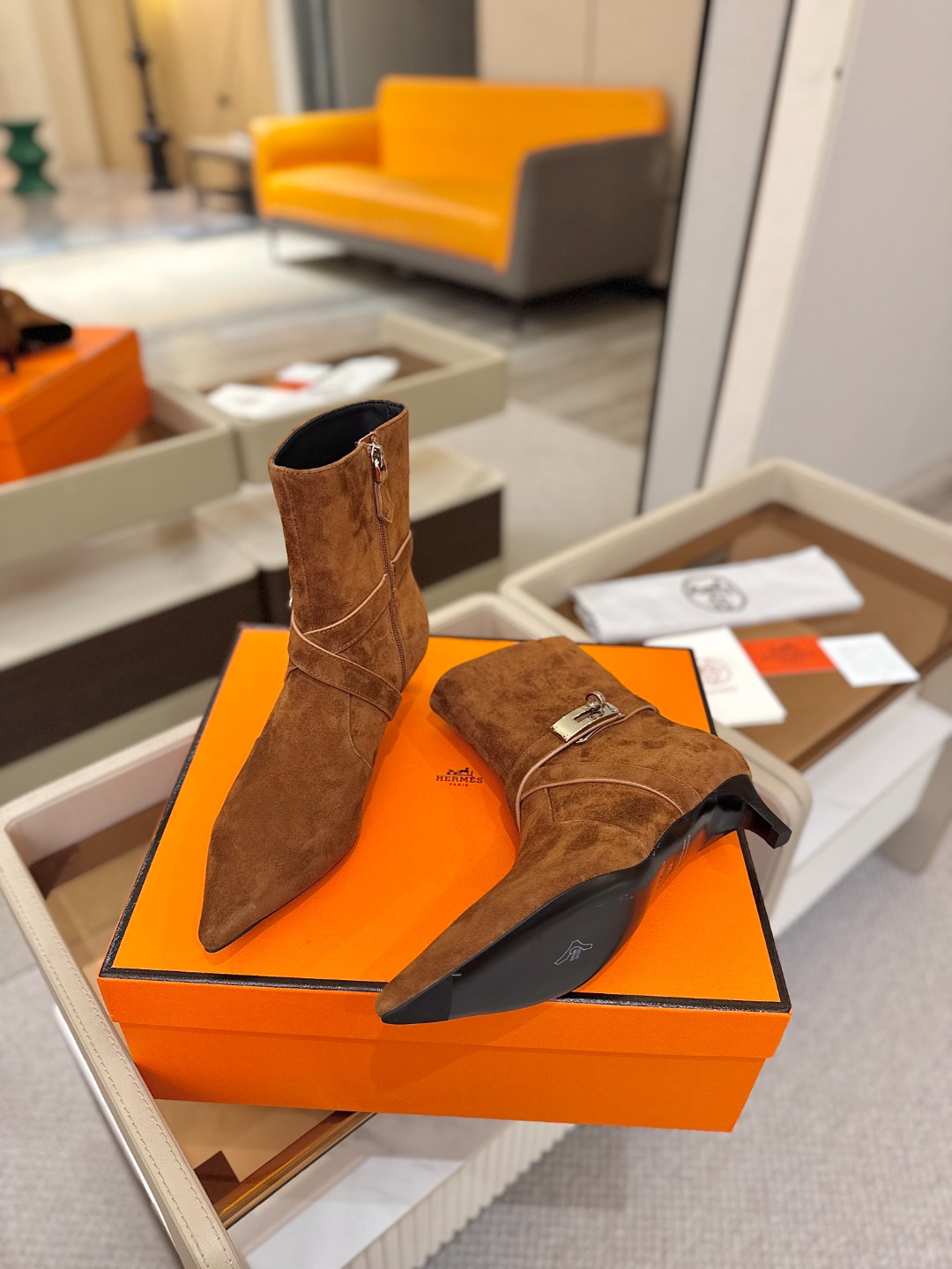 Hermes🐴 高级辣妹kelly Jumping骑士靴顶级牛品匠心好货!!经典再现拒绝不了的款式谁穿都好看      