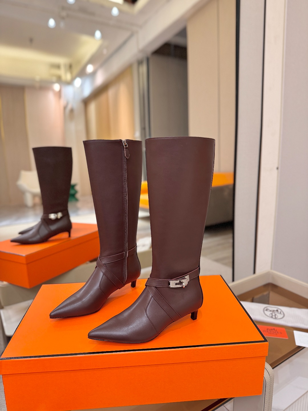 Hermes🐴高级辣妹kelly Jumping骑士靴顶级牛品匠心好货!!经典再现拒绝不了的款式谁穿都好看       