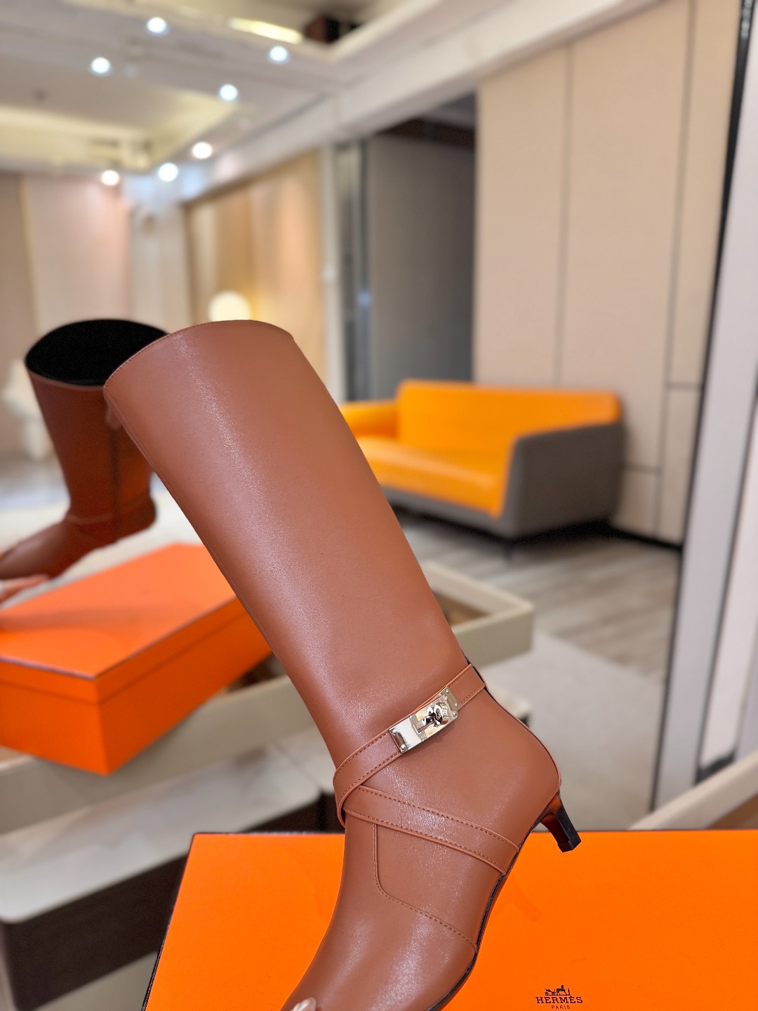 Hermes🐴高级辣妹kelly Jumping骑士靴顶级牛品匠心好货!!经典再现拒绝不了的款式谁穿都好看       