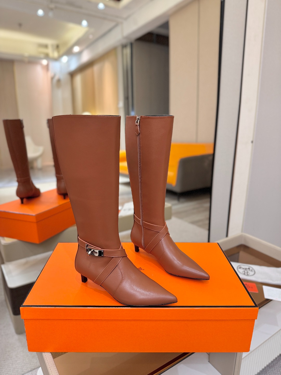 Hermes🐴高级辣妹kelly Jumping骑士靴顶级牛品匠心好货!!经典再现拒绝不了的款式谁穿都好看       