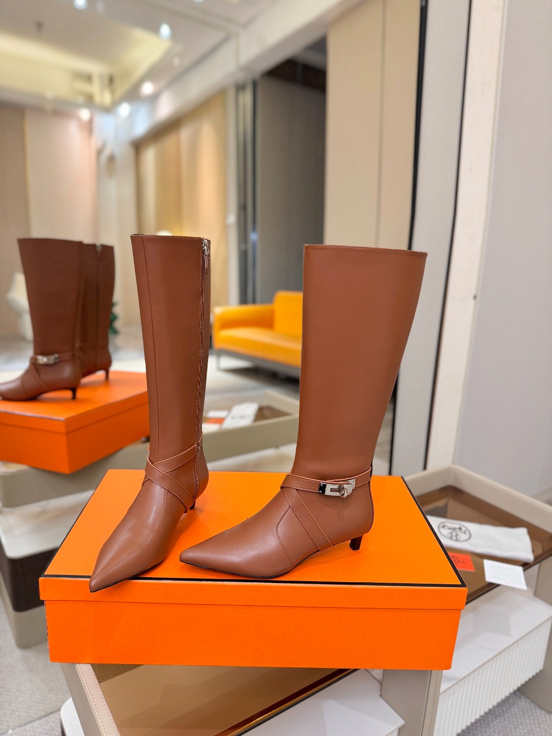 Hermes🐴高级辣妹kelly Jumping骑士靴顶级牛品匠心好货!!经典再现拒绝不了的款式谁穿都好看       