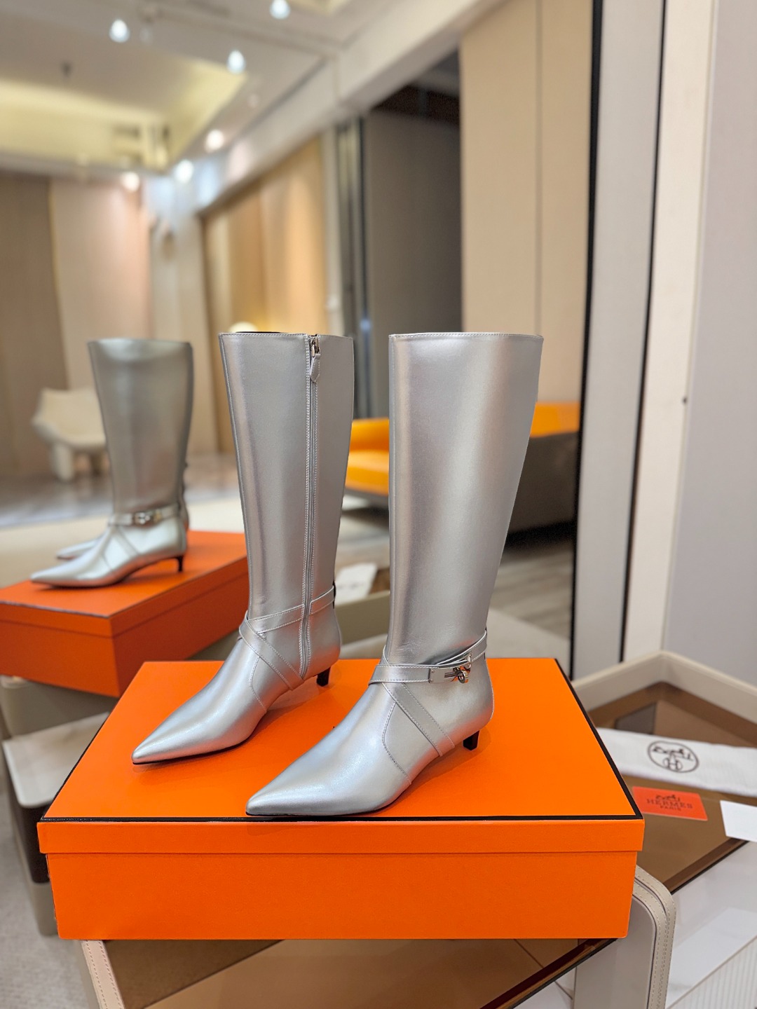 Hermes🐴高级辣妹kelly Jumping骑士靴顶级牛品匠心好货!!经典再现拒绝不了的款式谁穿都好看       