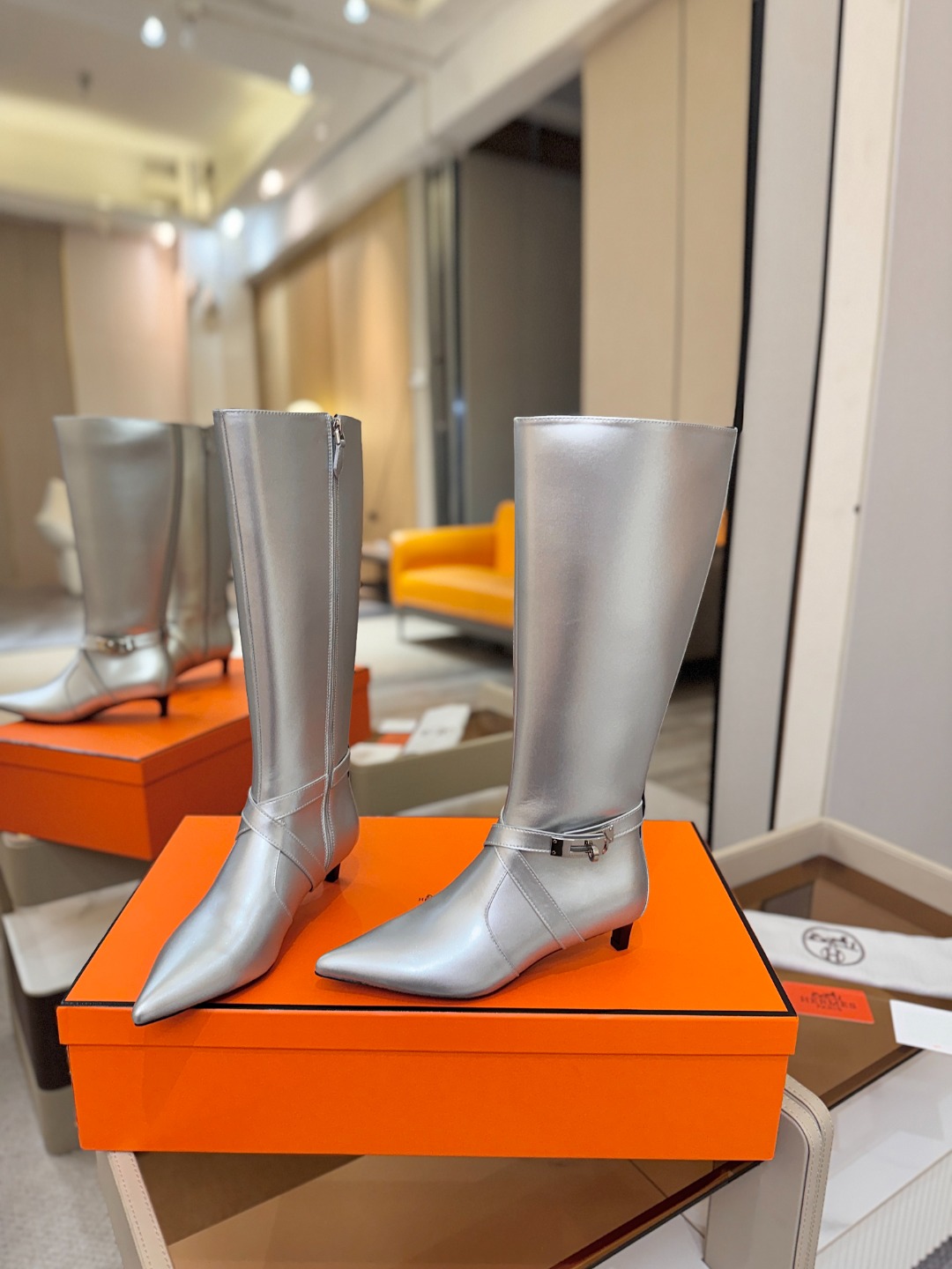 Hermes🐴高级辣妹kelly Jumping骑士靴顶级牛品匠心好货!!经典再现拒绝不了的款式谁穿都好看       