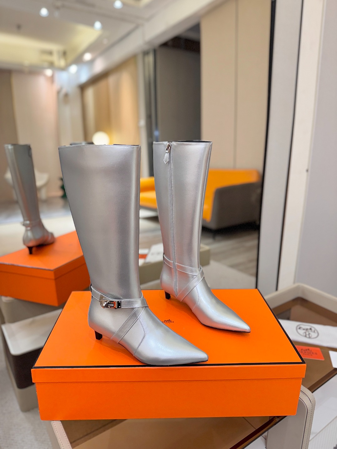 Hermes🐴高级辣妹kelly Jumping骑士靴顶级牛品匠心好货!!经典再现拒绝不了的款式谁穿都好看       