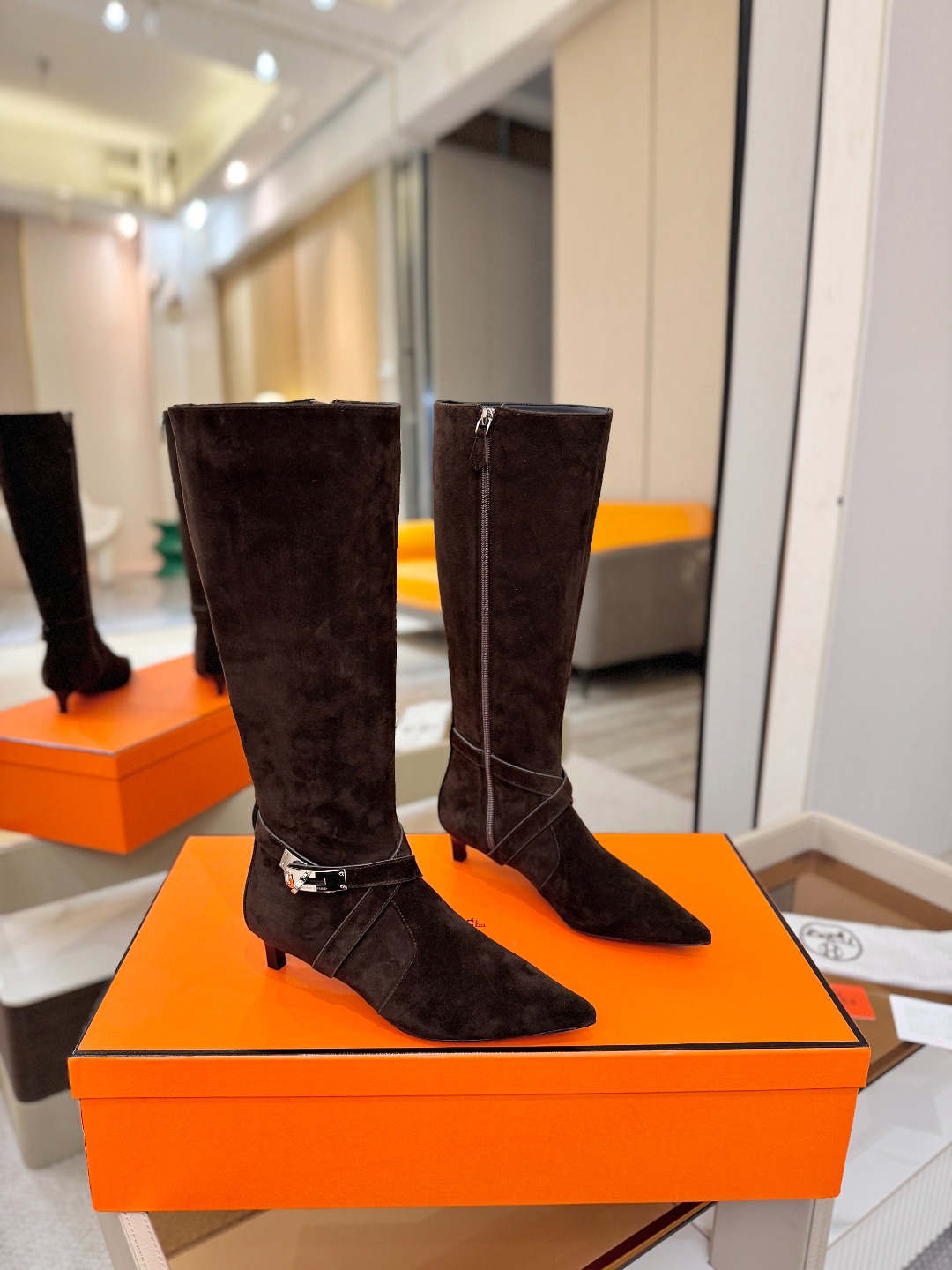 Hermes🐴高级辣妹kelly Jumping骑士靴顶级牛品匠心好货!!经典再现拒绝不了的款式谁穿都好看       