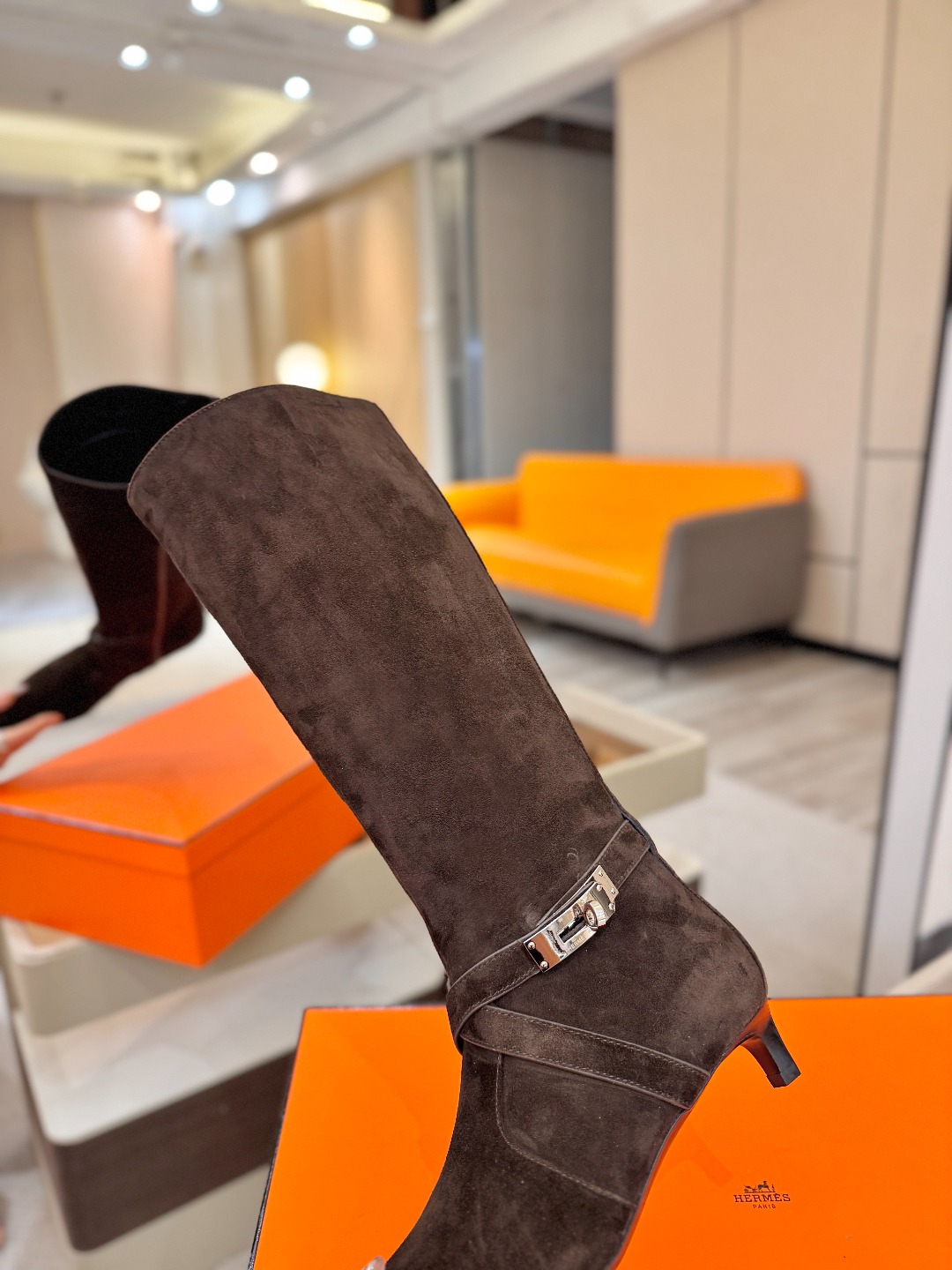 Hermes🐴高级辣妹kelly Jumping骑士靴顶级牛品匠心好货!!经典再现拒绝不了的款式谁穿都好看       