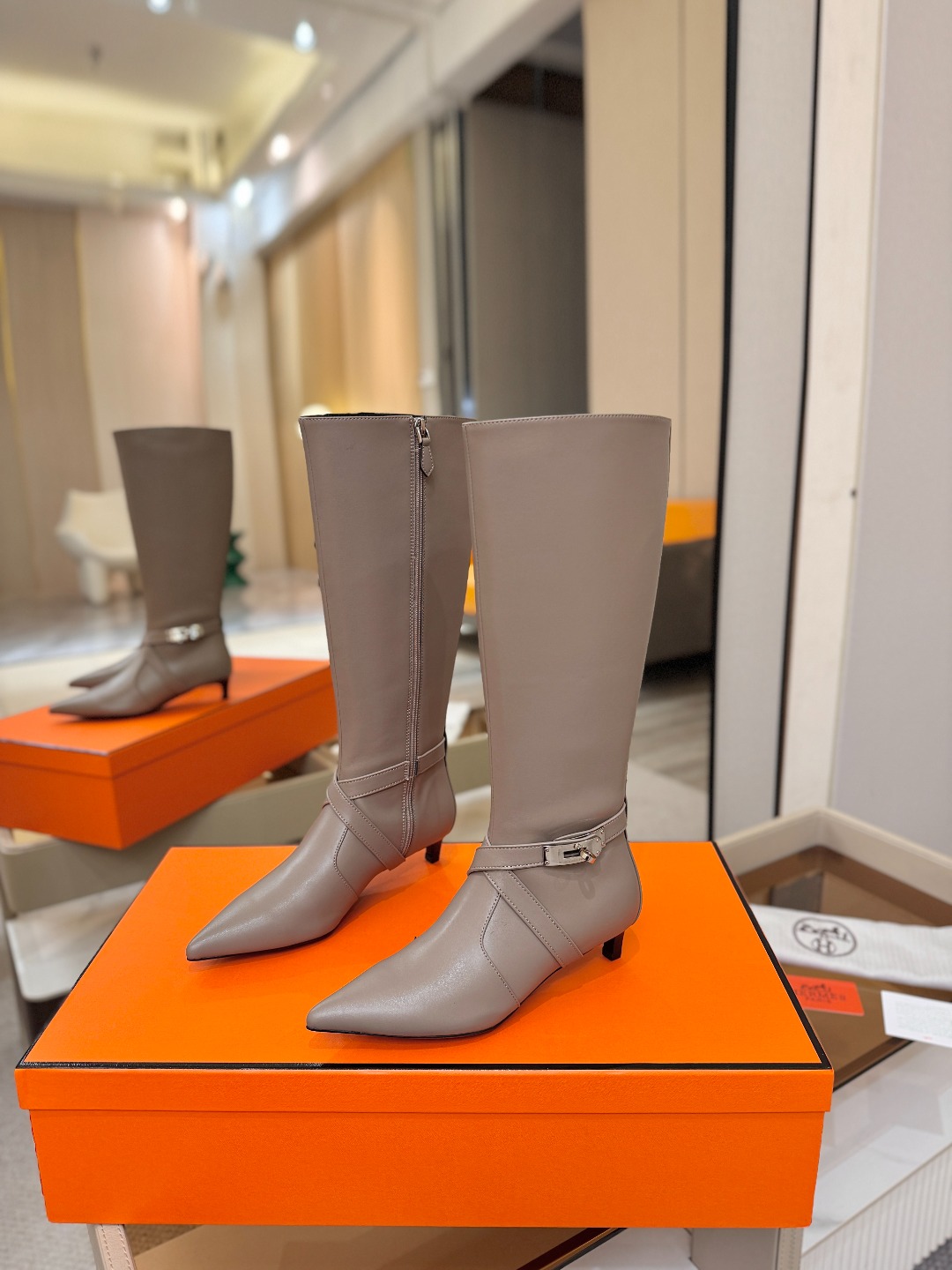 Hermes🐴高级辣妹kelly Jumping骑士靴顶级牛品匠心好货!!经典再现拒绝不了的款式谁穿都好看       