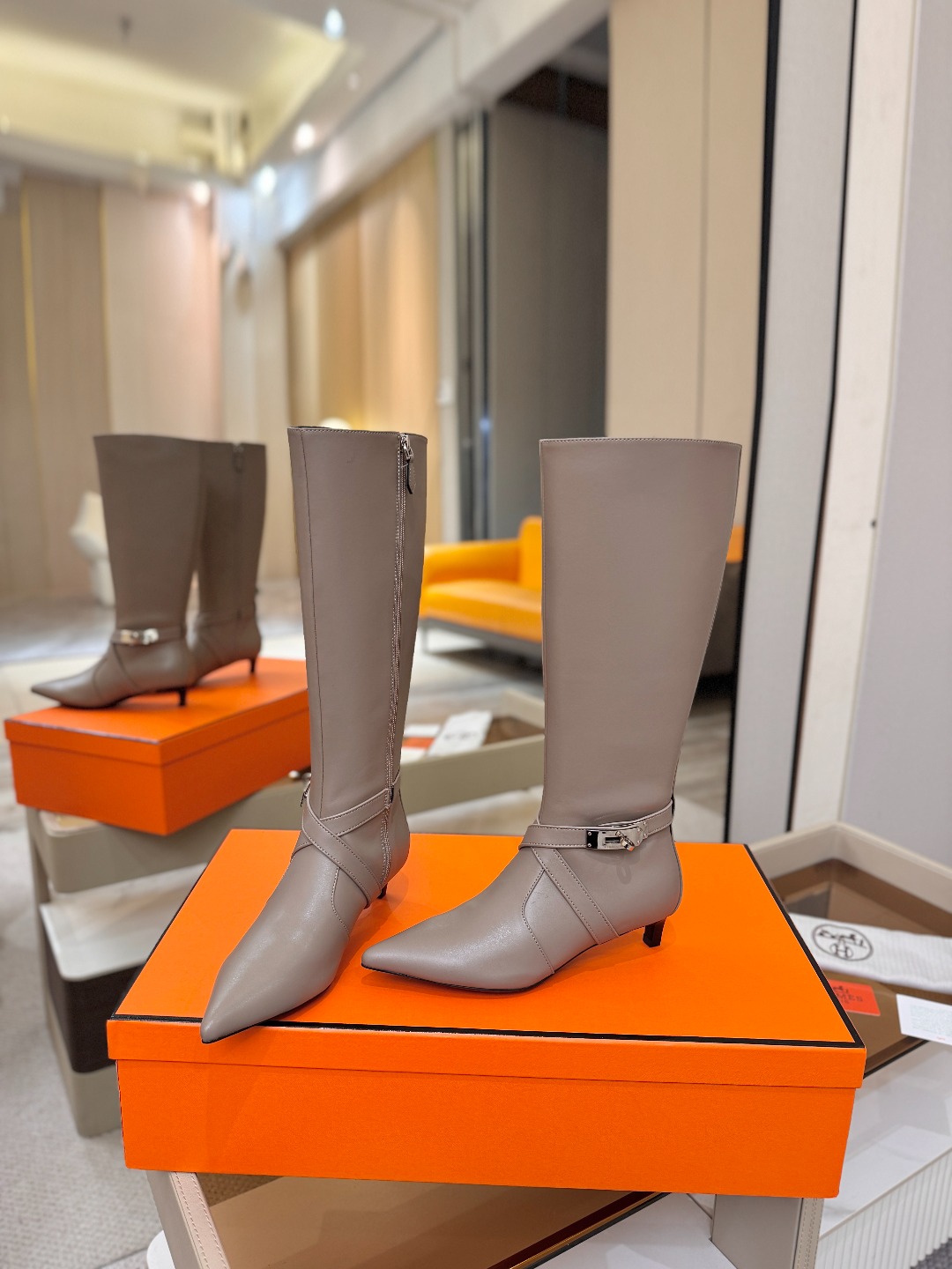 Hermes🐴高级辣妹kelly Jumping骑士靴顶级牛品匠心好货!!经典再现拒绝不了的款式谁穿都好看       