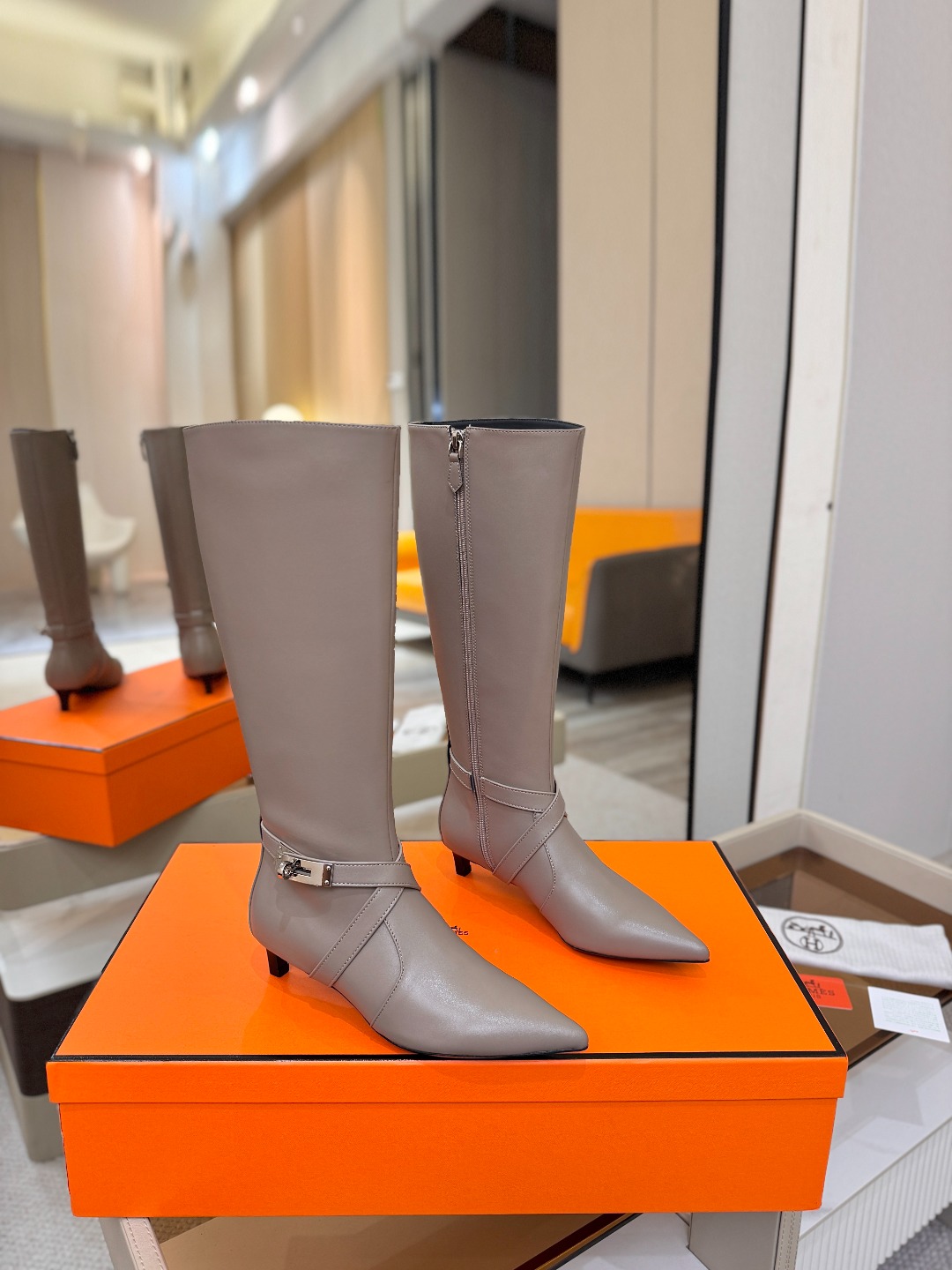 Hermes🐴高级辣妹kelly Jumping骑士靴顶级牛品匠心好货!!经典再现拒绝不了的款式谁穿都好看       