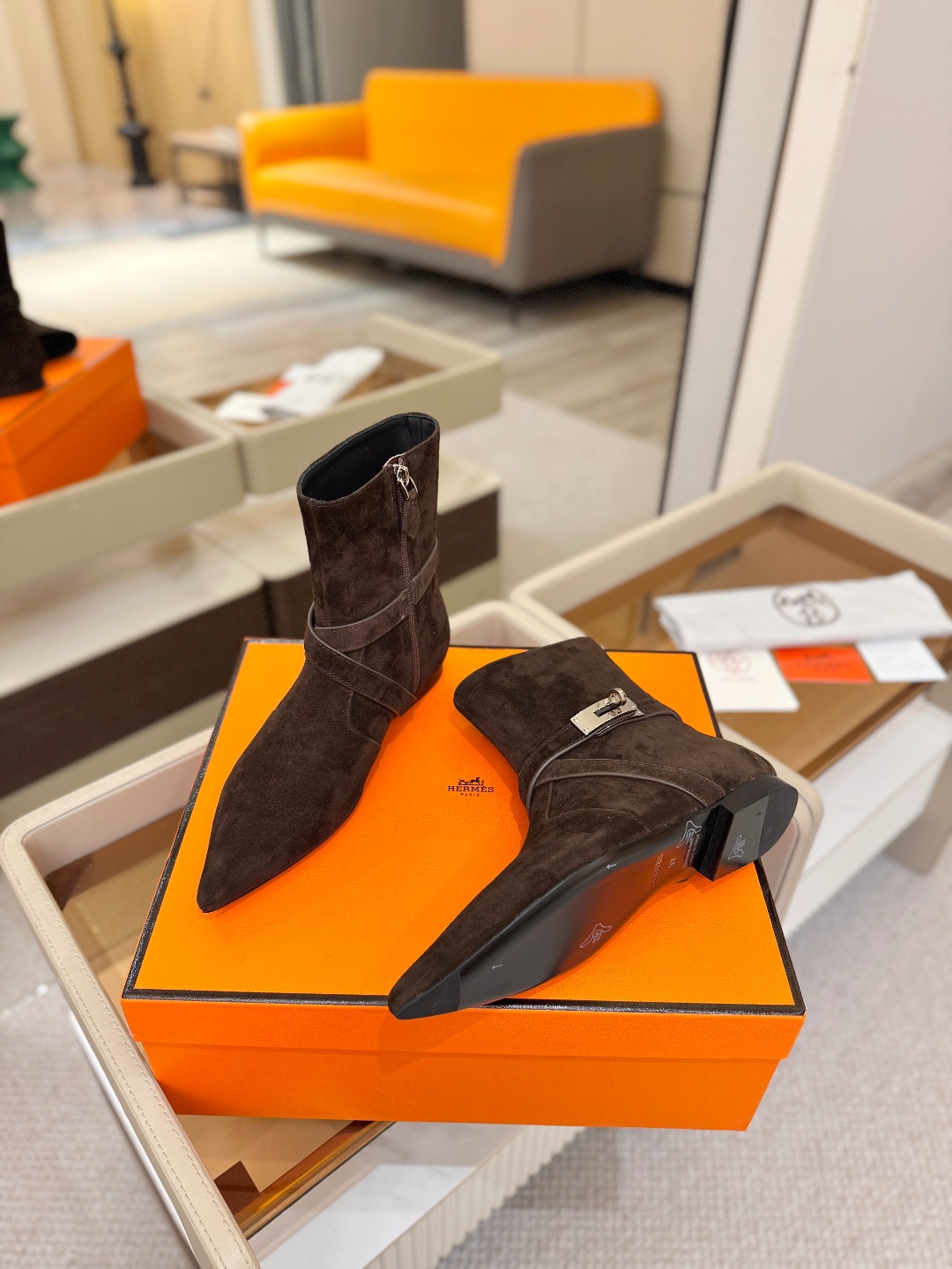 Hermes🐴 高级辣妹kelly Jumping骑士靴顶级牛品匠心好货!!经典再现拒绝不了的款式谁穿都好看      