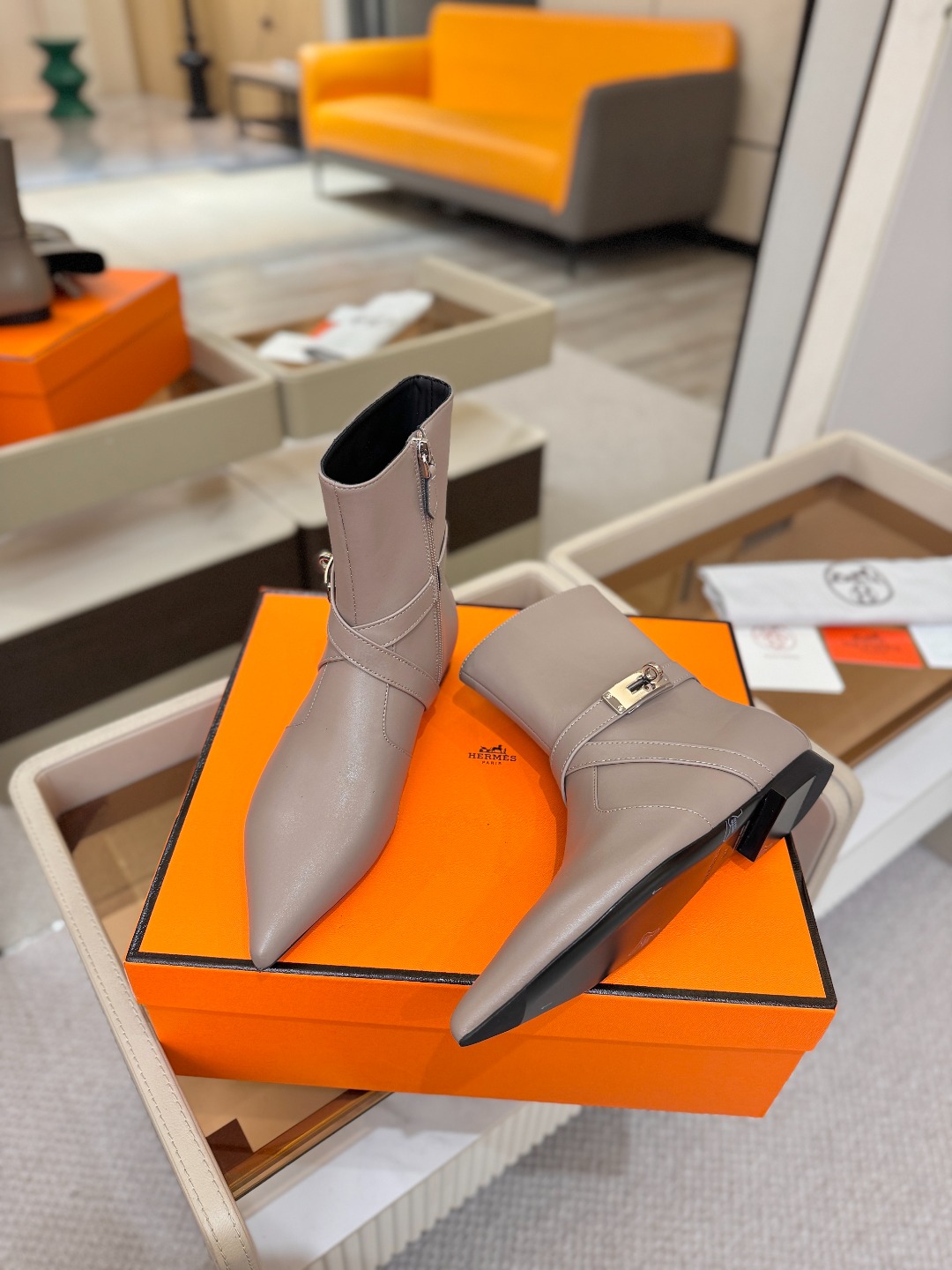 Hermes🐴 高级辣妹kelly Jumping骑士靴顶级牛品匠心好货!!经典再现拒绝不了的款式谁穿都好看      