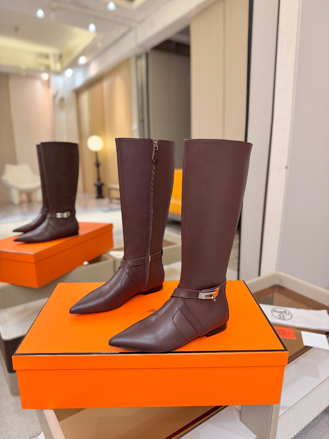 Hermes🐴 高级辣妹kelly Jumping骑士靴顶级牛品匠心好货!!经典再现拒绝不了的款式谁穿都好看      
