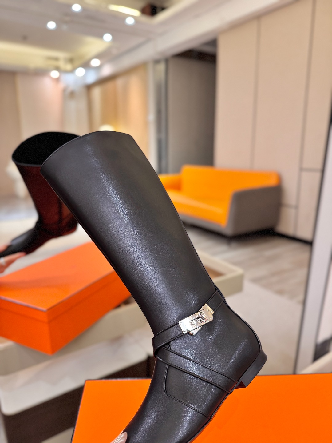 Hermes🐴 高级辣妹kelly Jumping骑士靴顶级牛品匠心好货!!经典再现拒绝不了的款式谁穿都好看      