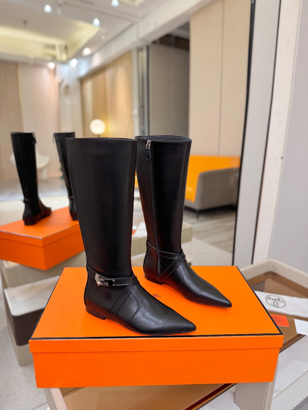 Hermes🐴 高级辣妹kelly Jumping骑士靴顶级牛品匠心好货!!经典再现拒绝不了的款式谁穿都好看      