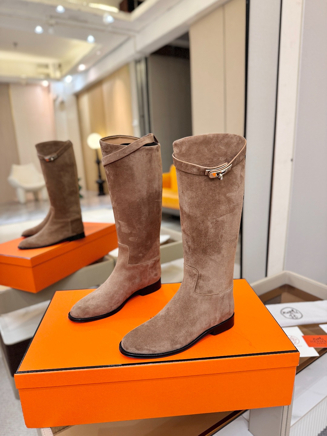 Hermes 🐴 高级辣妹kelly Jumping骑士靴顶级牛品匠心好货!!经典再现拒绝不了的款式谁穿都好看     