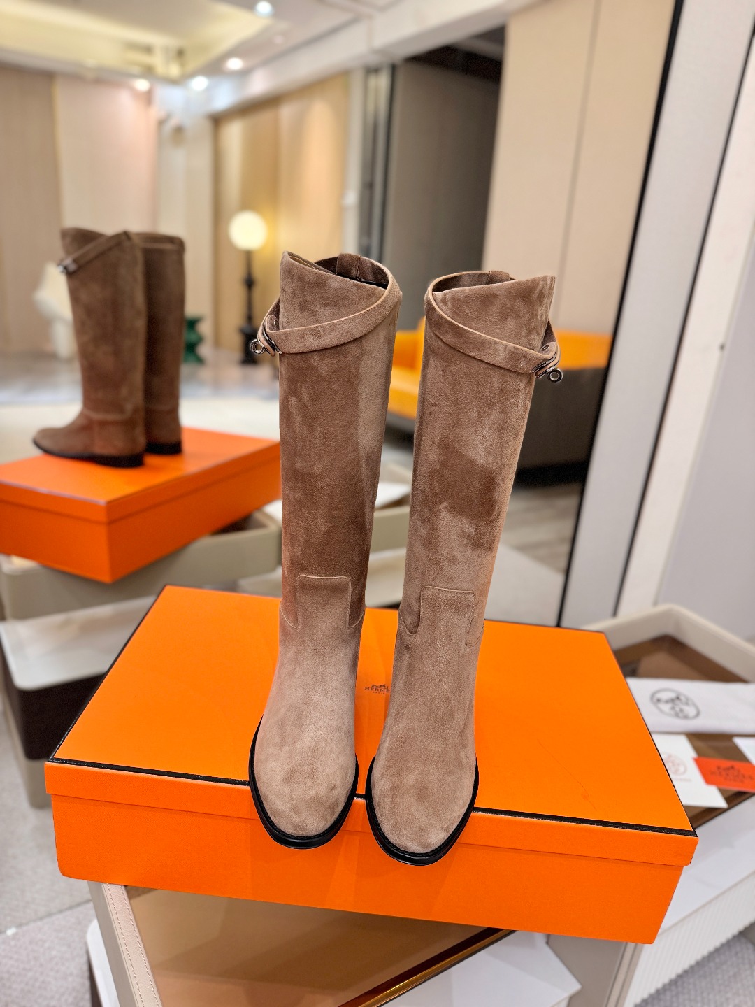 Hermes 🐴 高级辣妹kelly Jumping骑士靴顶级牛品匠心好货!!经典再现拒绝不了的款式谁穿都好看     