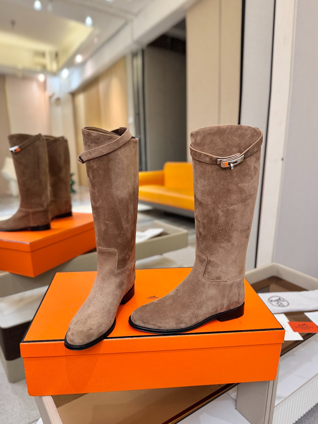 Hermes 🐴 高级辣妹kelly Jumping骑士靴顶级牛品匠心好货!!经典再现拒绝不了的款式谁穿都好看     