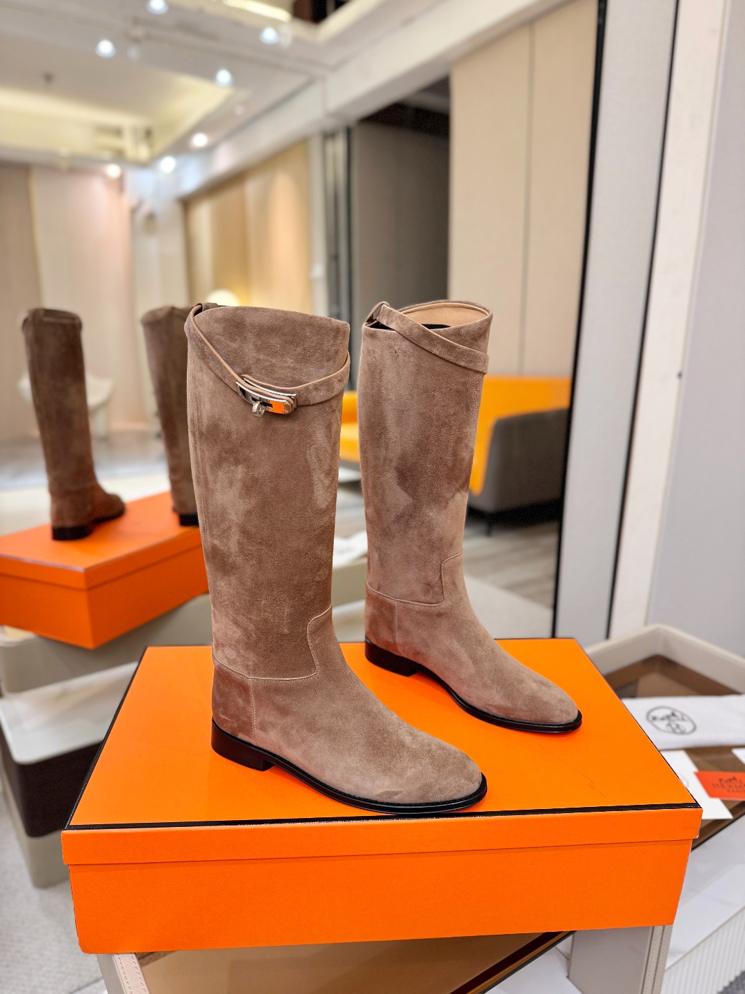 Hermes 🐴 高级辣妹kelly Jumping骑士靴顶级牛品匠心好货!!经典再现拒绝不了的款式谁穿都好看     