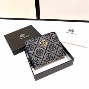 Tory Burch Wallet Card pack Sell Online Luxury Designer Black Sheepskin