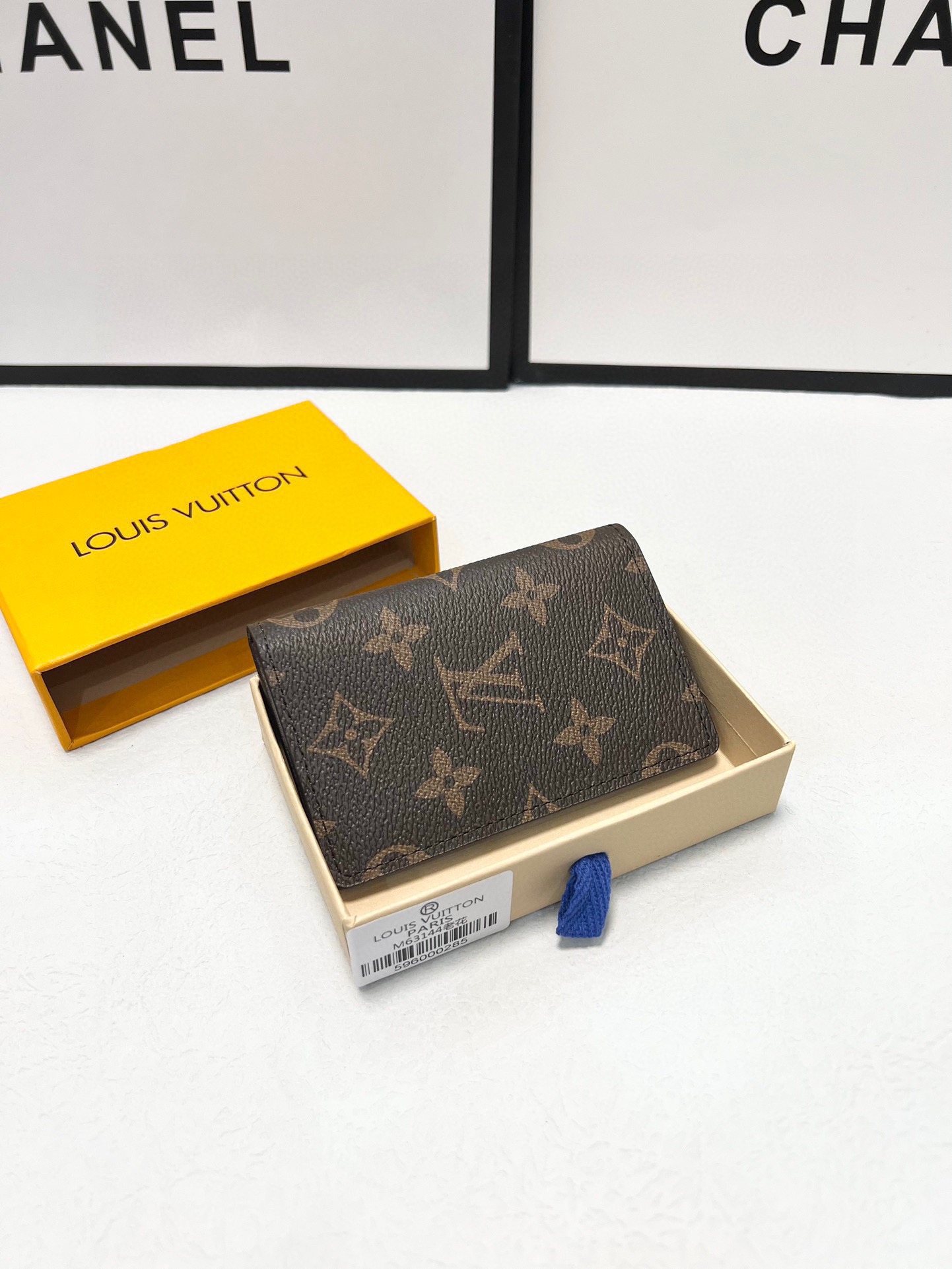 Louis Vuitton Geldbörse Kleine Brieftasche Kaufen Sie die beste hochwertige Replik
 Schwarz Schwarzes Gitter Silber Monogram Eclipse
