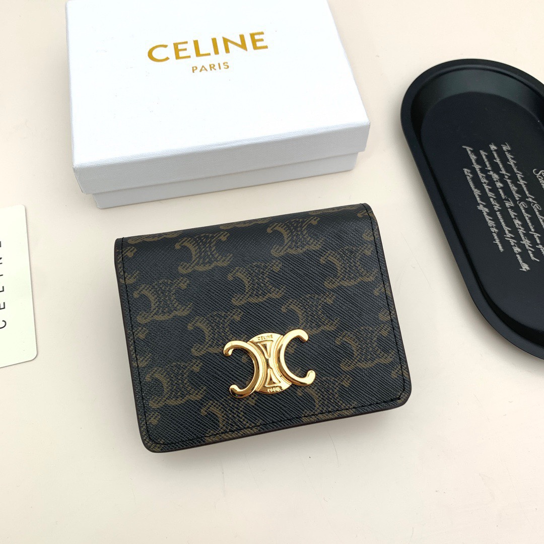 Celine Wallet Buy The Best Replica
 Cowhide Fashion