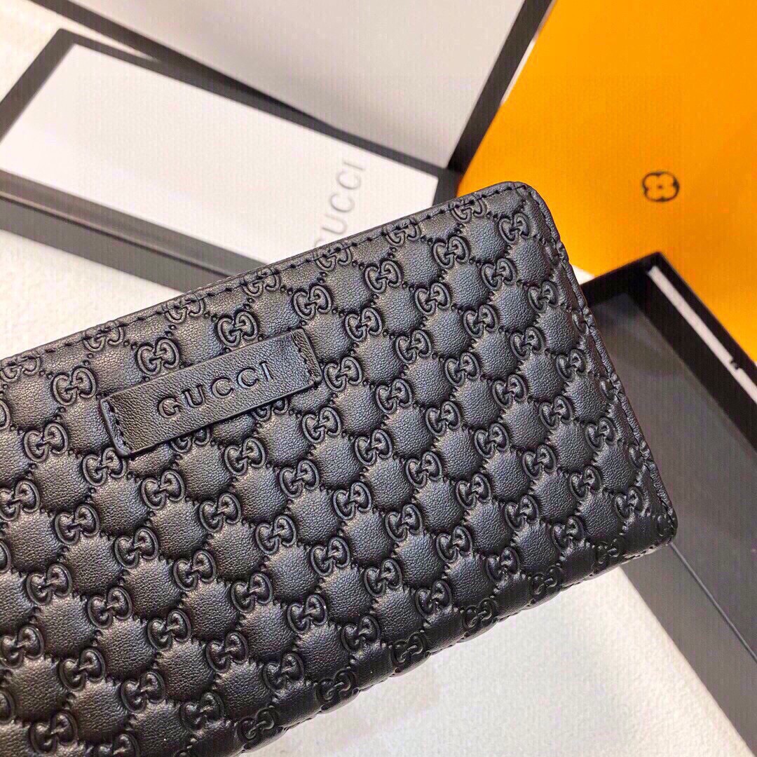 ユニセックス ブラック レザー製ミニハンドバッグ 19x10cm