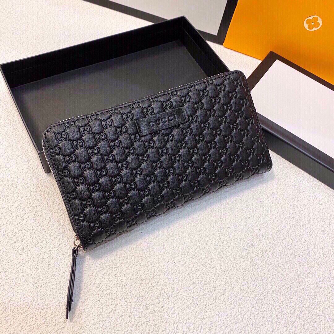 ユニセックス ブラック レザー製ミニハンドバッグ 19x10cm