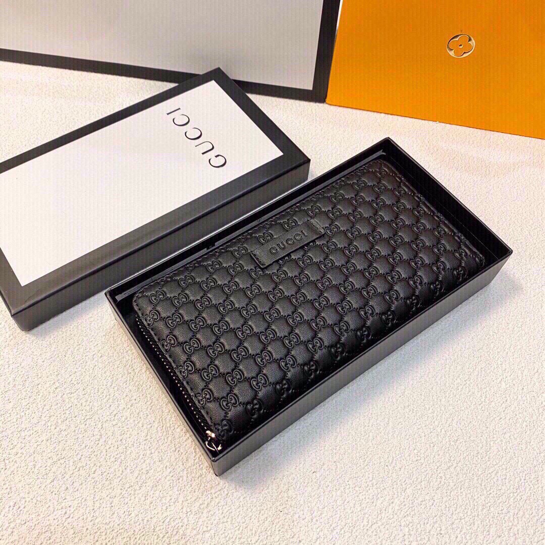 ユニセックス ブラック レザー製ミニハンドバッグ 19x10cm