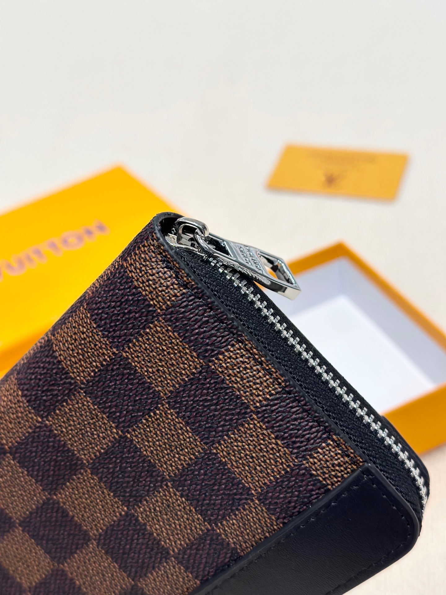 LV新款男士手包 - 原版頭層牛皮, 多カードポケット