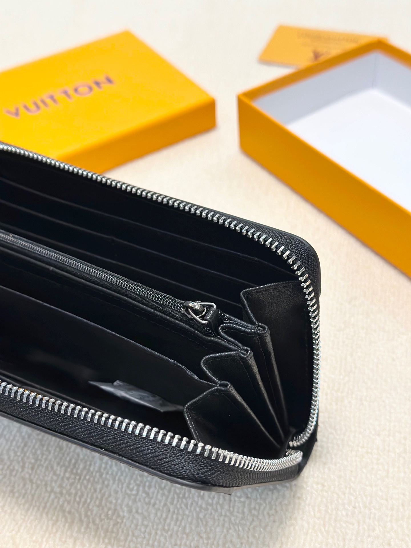 LV新款男士手包 - 原版頭層牛皮, 多カードポケット