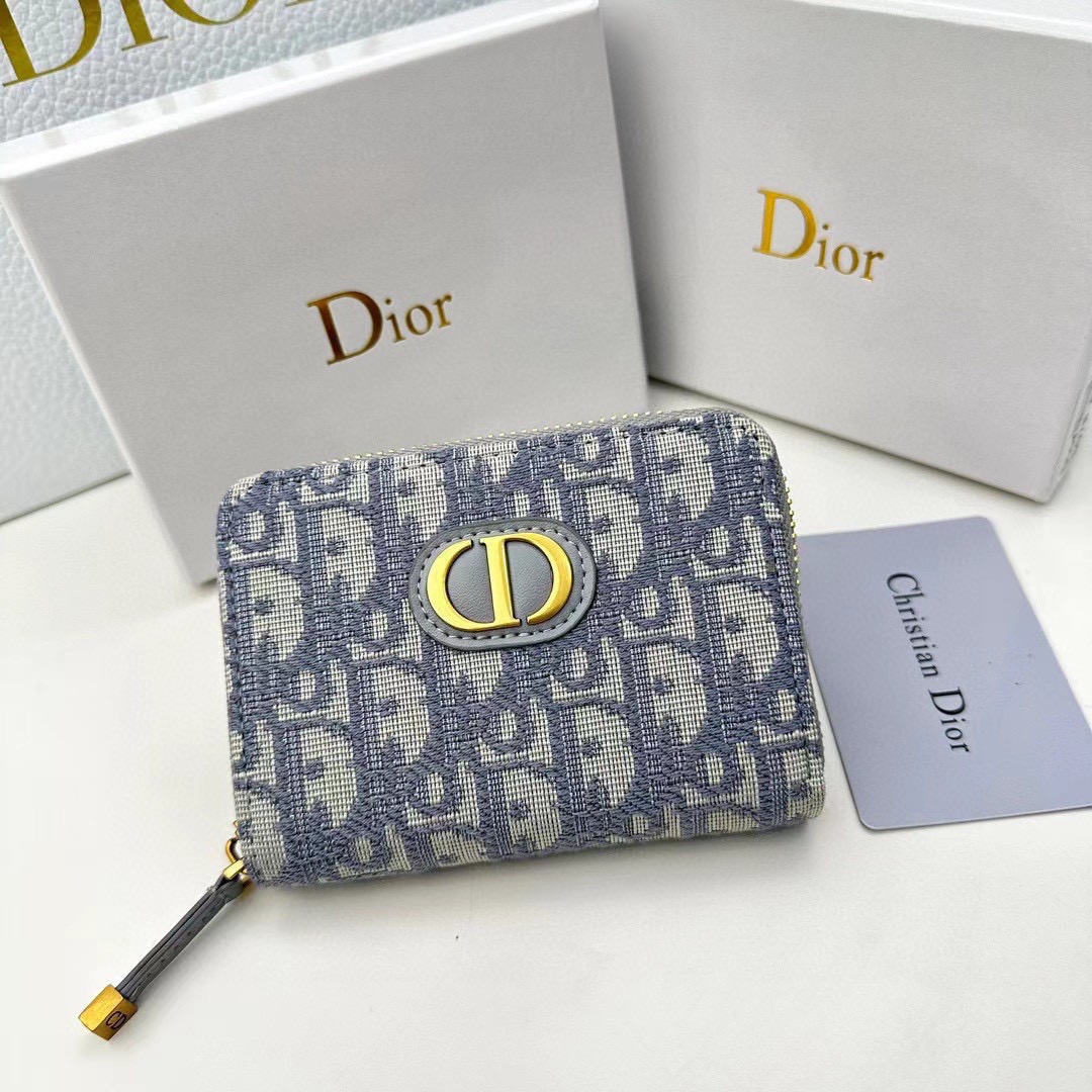 Dior Blue Gray Oblique 12 8 5 everyday