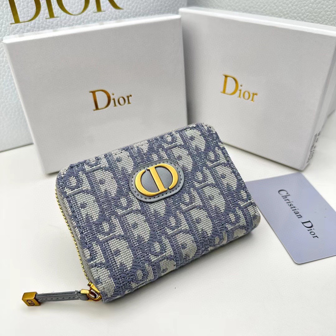 Dior Blue Gray Oblique 12 8 5 everyday