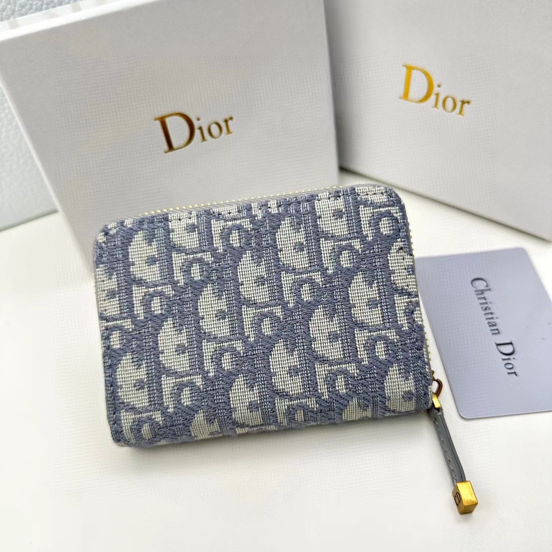 Dior Blue Gray Oblique 12 8 5 everyday