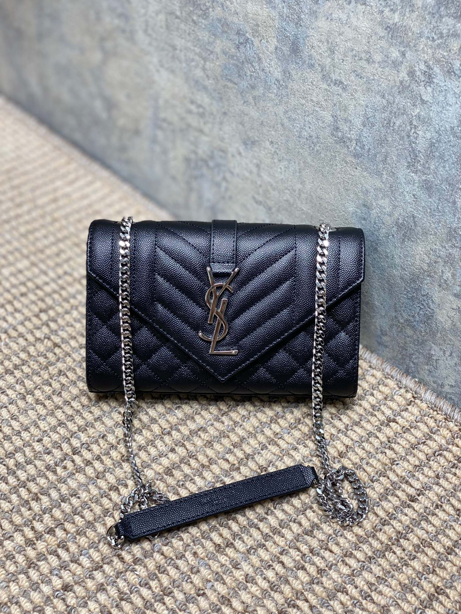 YSL Style Leather Bag Lookbook Reference image 1