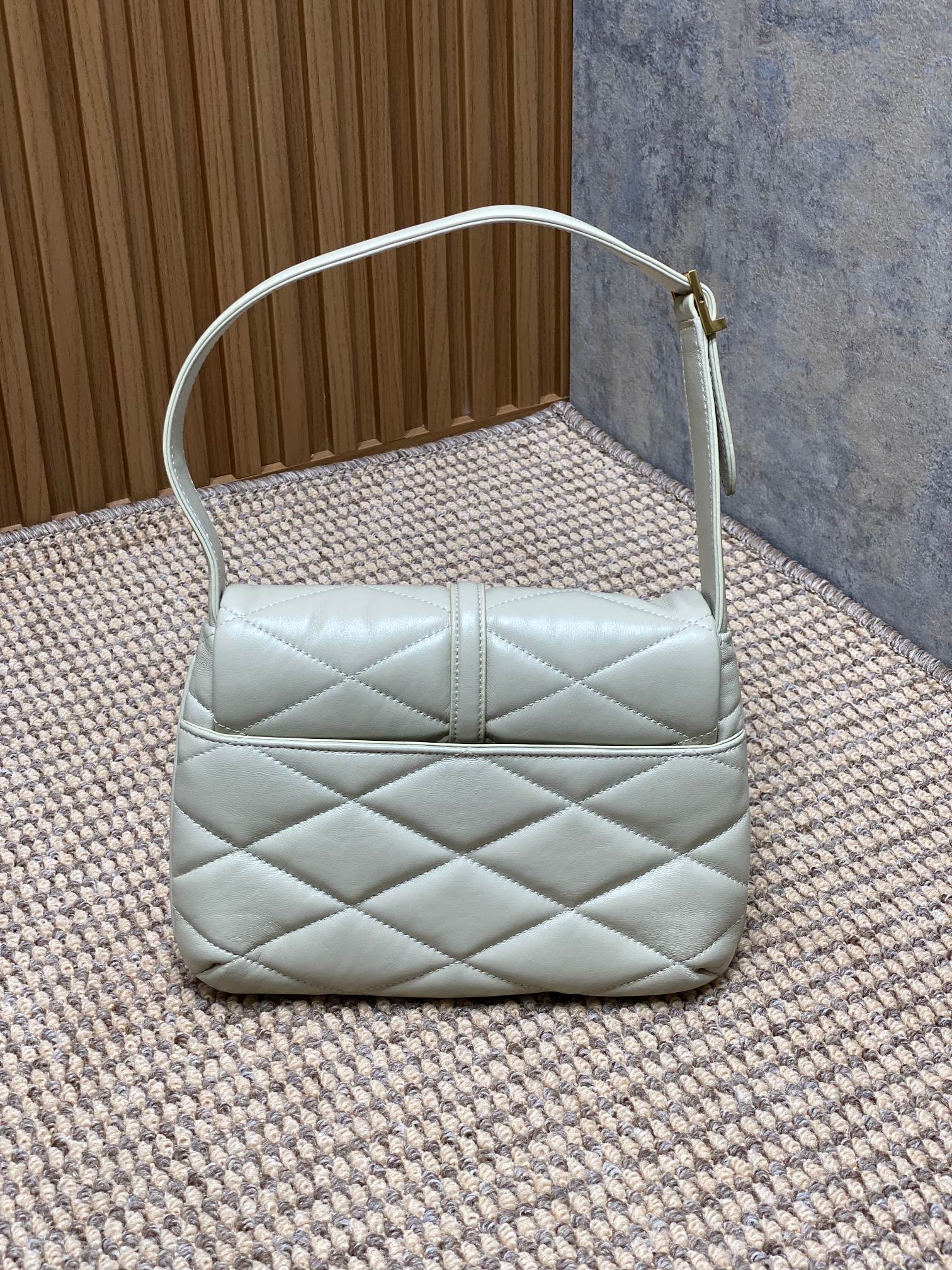 YSL Style Leather Shoulder Bag Lookbook Reference image 2
