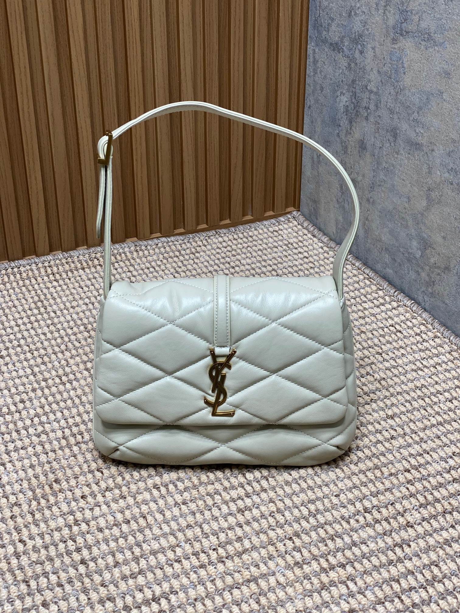 YSL Style Leather Shoulder Bag Lookbook Reference image 1