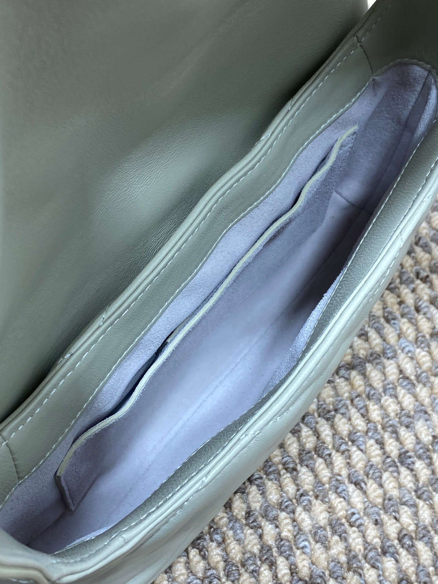 YSL Style Leather Shoulder Bag style reference detail image 8 from source 729408