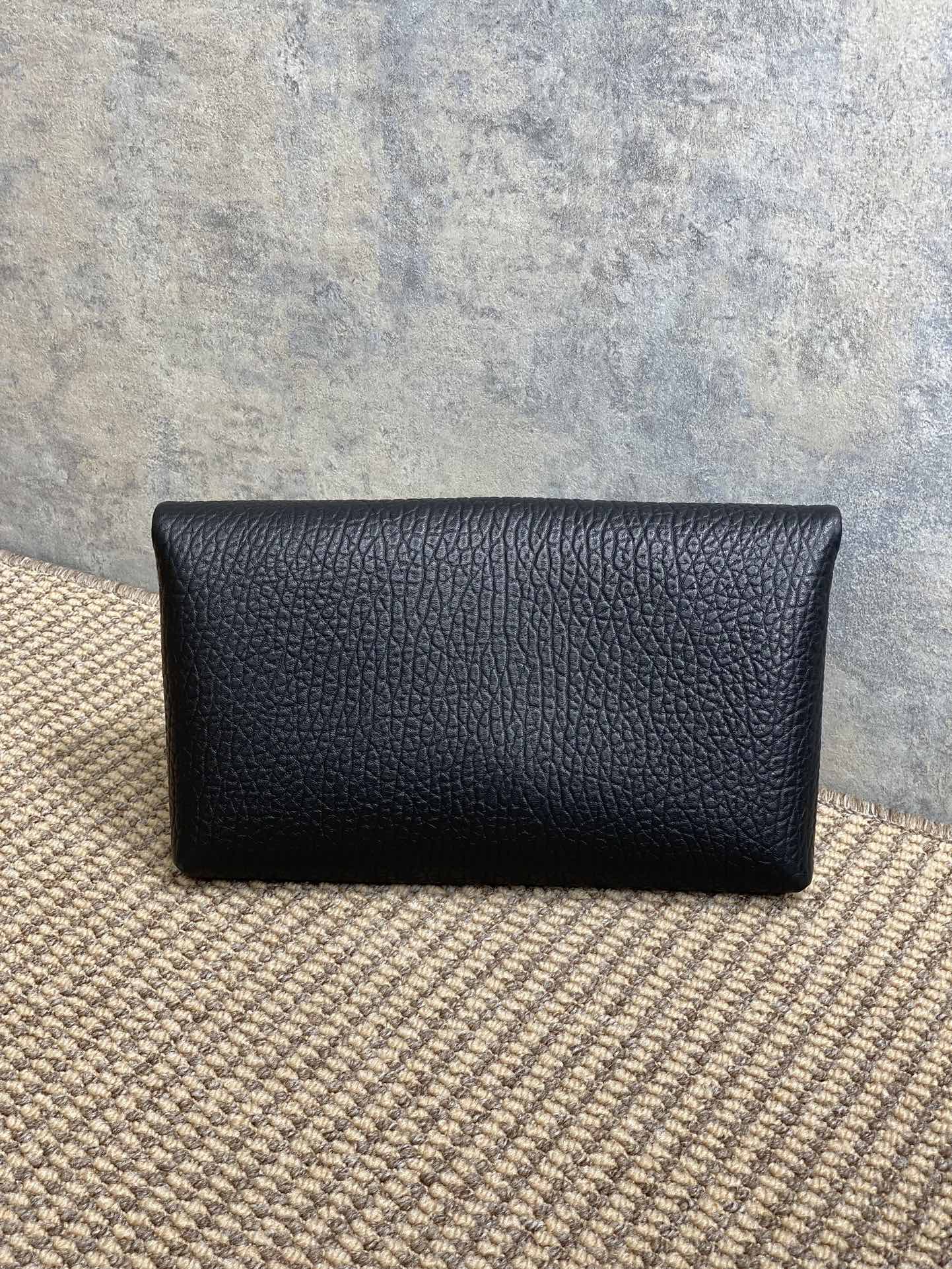 YSL Style Leather Card Holder Lookbook Reference image 2