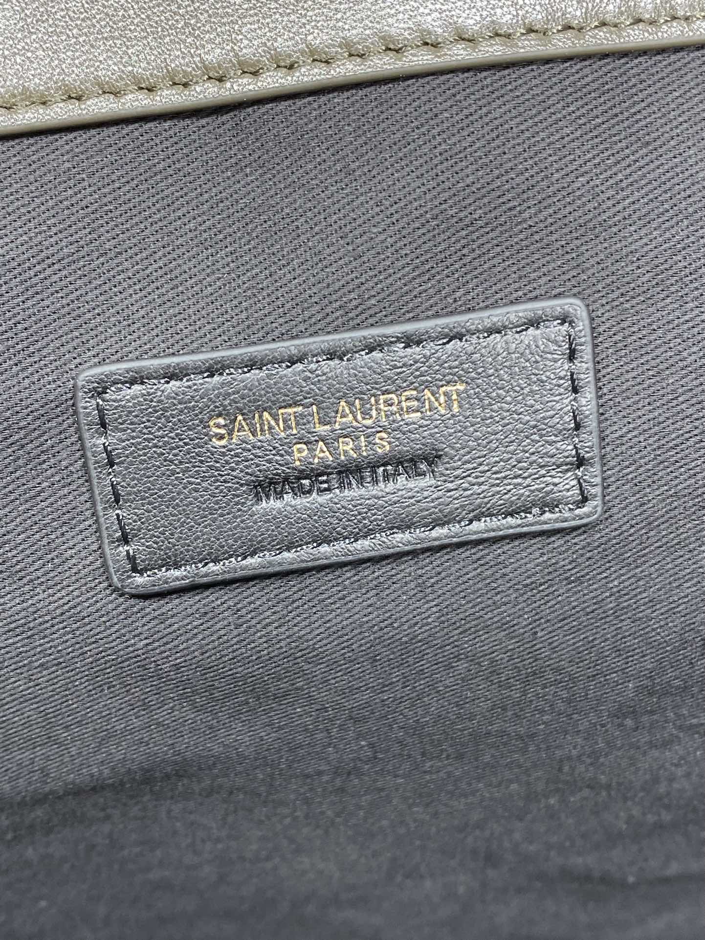 YSL Style Green Leather Chain Bag style reference detail image 8 from source 763070