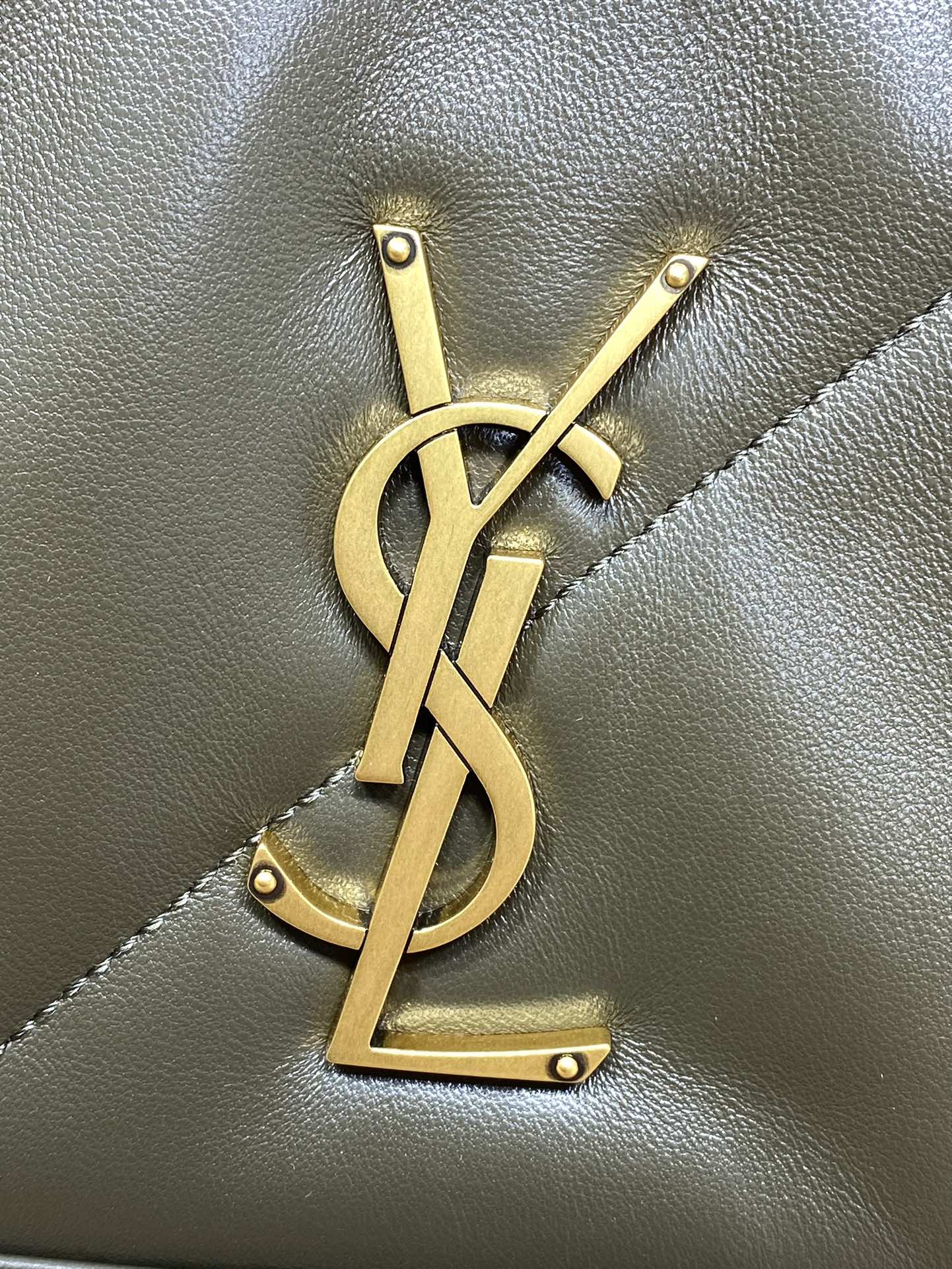 YSL Style Green Leather Chain Bag style reference detail image 4 from source 763070