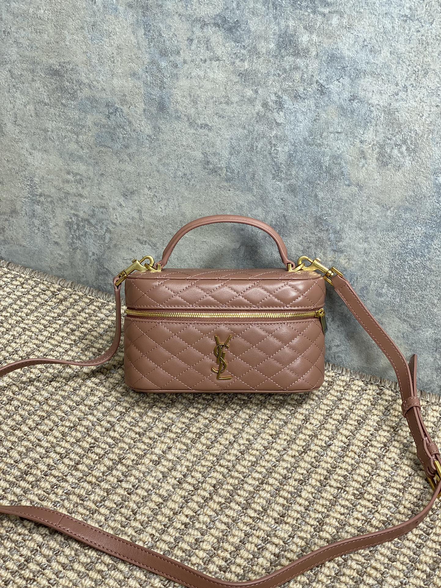 YSL Style Leather Crossbody Bag Lookbook Reference image 1